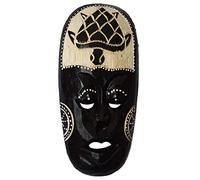 Simandra Maschera africana in legno - dipinta - piccola versione 1 colore V2