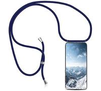 SIMao Cover Collana per Cellulare Compatibile con Huawei Mate 20 Lite Custodia Trasparente Silicone con Cordino Necklace Case Antiurto Protettivo Cover Custodia da Collo Custodia con Cordino, Blu