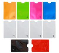 simarro 10 custodie per carte di credito con blocco RFID, protezioni per carte di credito protezioni per carte di credito protezione per carte di identità RFID per donne e uomini Multicolore Rfid