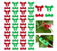 simarro 40 piegatrici per piante, in 2 misure, per allenamento plantare, 90 gradi, a basso stress, per allenare piante a basso carico, per la crescita delle piante (rosso e verde)