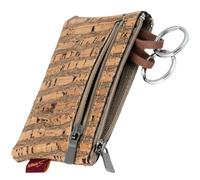 Simaru Portachiavi in Sughero con Due Cerniere - Prodotto di Alta Qualità in UE - Elegante e Sostenibile Portachiavi Unisex (Raizes)
