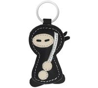 Simaru Portachiavi in vera pelle di alta qualità, realizzato in UE, perfetto per Natale, compleanno, anniversario, trova il tuo animale preferito, Ninja, SO