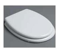 Simas 3420101 Sedile per Wc, Serie Arcade in Resina Termoindurente, Bianco