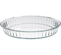 Simax stampo basso cm 28 per crostata, quiche, in vetro da -40°+300°