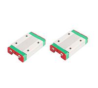 SIMAX3D MGN12, 2 blocchi di guida lineari, MGN12H, mini binario di guida per binari lineari, cuscinetti scorrevoli in acciaio
