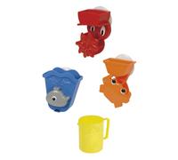 Simba 104019578 - ABC 4-Part Bath Toy Set