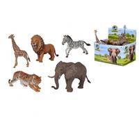 Simba 104342642 - Mondo Naturale - Animali Safari, 5 Pezzi - Nuovo