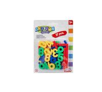 Simba 104591457 4591457-Magnet-Zahlen/Zeichen Magnet Letter, Multicolore, Klein