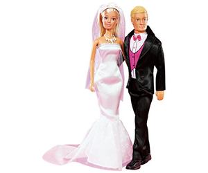 Simba 105732346 - Steffi Amore Wedding Day Doll