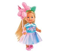 Simba 105733474 - Evi Love Balloon, bambola in dolce vestito con fiocco sui cape