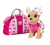 Simba 105893346 Chichi Love Rose Fashion, Cane di Peluche Chihuahua, con Borsa Abbinata, 20 cm, a Partire da 5 Anni