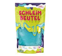 Simba 105956123 Slime Bagz, 4 scomparti assortiti, viene fornito solo un articolo, sacchetto con muco, quattro diversi tipi di Glibber, 90 g, richiudibile, squeeze, anti-stress, a partire dai 3 anni
