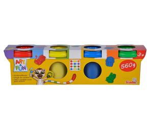 Simba 106320642 560 g Art and Fun Clay Dough Set