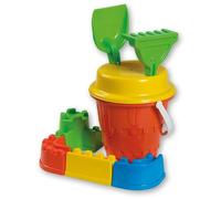 Simba 107113717 Burgen-Eimergarnitur-107113717 Castle Bucket Set, Multicoloured