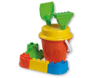 Simba 107113717 Burgen-Eimergarnitur-107113717 Castle Bucket Set, Multicoloured
