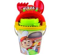Simba 107114400 Pizza Bucket Set Multi-Coloured