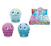 Simba 107796129 Jellyfisch Splasher, 3 scomparti assortiti, viene fornito solo un articolo, assorbe e spruzza acqua, in materiale morbido, 9 cm, a partire dai 3 anni in su