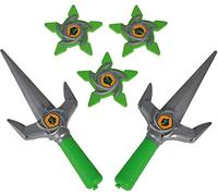 Simba 108042239 - Coltello Next Ninja da assemblare con tre stelle di lancio, 2 coltelli con funzione mech e da incastrare, 3 stelle di lancio, a partire dai 3 anni in su
