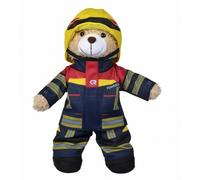 Simba 108101001 - Orsetto di Peluche dei Vigili del Fuoco, Morbido, 30 cm, Adatto per Bambini a Partire dai Primi Mesi di Vita