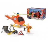 Simba 109252510 - Pompiere Sam - Elicottero Wallaby Con Figura - Nuovo