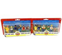 Simba 109252538 - Set di 6 personaggi Sam pompiere assortiti, disponibile solo una versione da 5 a 7 cm, a partire dai 3 anni in su