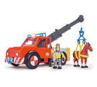 Simba 109258280 "Fireman Sam - Phoenix" Rescue Vehicle Playset with Figurine and