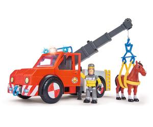 Simba 109258280 "Fireman Sam - Phoenix" Rescue Vehicle Playset with Figurine and