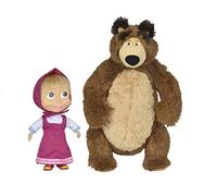 Simba 109301016 Masha e Orso Set Peluche Bambola Grande Orso Peluche