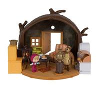Simba- Masha PLAYSET Bear's House And The Bear, Multicolore, 0, 109301632