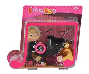 Simba 109301971 - Bambola Masha Pianista in Concerto, 12 cm