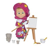 Simba 109302047 Masha 12 cm pittrice Colori Assortiti