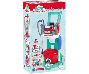 Simba 1902 Ecoiffier Carrello medico per la cura dei malati