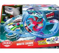 SIMBA 203338002 PISTA WHITE SHARK SET