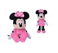 Simba - Disney Peluche Minnie, 6315870230, cm 35, con abito fucsia, + 0 mesi