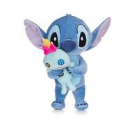 SIMBA 6315877004X06 Disney Stitch con Scrump 25 cm bambino abbraccio con licenza ufficiale personaggio dolce della serie Lilo e Stitch
