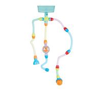 Simba ABC Tub Tubes - Giocattolo da Bagno con Tubi Flessibili e Elementi di Fissaggio, combinabile modulare, 15 Pezzi, Gioco d'Acqua per Vasca da Bagno, dai 18 Mesi in su