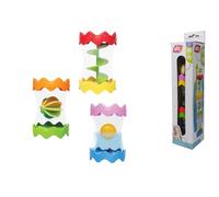 Simba ABC Water Activity - Set di giocattoli da bagno impilabili (3 pezzi) con attività in acqua, giocattolo per vasca da bagno per neonati, bicchieri da bagno per versare e scoprire a partire dai 12