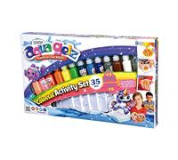 Simba Aqua Gelz Colossal 106322566 - Set fai da te, 13 bottiglie di gel colorato, 30 ml, 16 forme, 6 aggiunte d'acqua, a partire da 8 anni