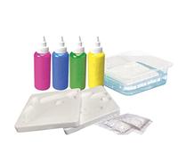 Simba - Aqua Gelz Starter Set, 4 bottiglie di gel colorato, 30 ml, 3 forme, a partire da 8 anni 106322561