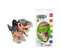 Simba Art and Fun 3D Spinosaurus - Dinosauro da assemblare, facile da montare, a partire dai 5 anni in su