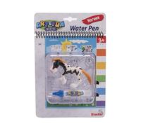 Simba Art und Fun Water Pen 106334712 - Libro da colorare, Motivo: Cavallo, 10 cm, Pennello ad Acqua, 4 Lati magici da 17 x 19 cm, a Partire dai 3 Anni in su