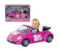 Bambola Simba Evi Love con Auto Beetle e Cucciolo