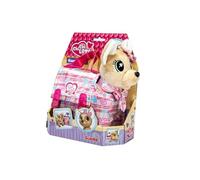 Simba Chi Chi Chi Love Kawaii-Pixel Chihuahua - Cane di peluche con motivo a cuore pixel e borsa per il trasporto, 20 cm, dai 3 anni in su