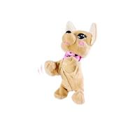 Simba-Chi Chi Love Baby Boo/risponde a 12 comandi vocali con Oltre 60 Diversi Suoni / 30 cm/4 Anni + Hund Gioco Cane, Colore: Rosa, Medium, 105893500