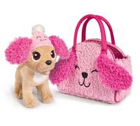 Simba - Chi Chi Love Fluffy Friend, 105893510C21, +3 anni, borsetta e cuffietta rosa coordinate