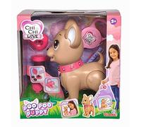 Simba - Chi Chi Love Poo Poo Puppy, 105893264, + 3 Anni, Inclusi Guinzaglio e Po