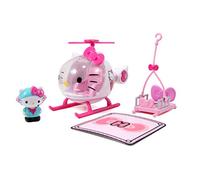 Simba Dickie Toys 253243000 - Elicottero Hello Kitty, apribile con finestrino, rimovibile, 17,5 cm, dai 3 anni in su, colore: Bianco