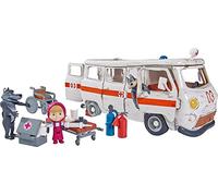 Simba - Disney Masha E Orso Playset Ambulanza, 109309863, Con Personaggi Ed Accessori