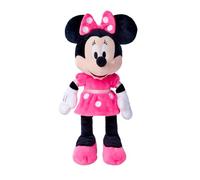 Simba - disney peluche minnie, cm 35, con abito fucsia, + 0 mesi