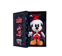 Simba - Disney Plush Collezionabile di Mickey Mouse Babbo Natale, 6315870305, edizione limitata Dicembre, dimensione 35 cm, con scatola da collezione, Esclusiva Amazon